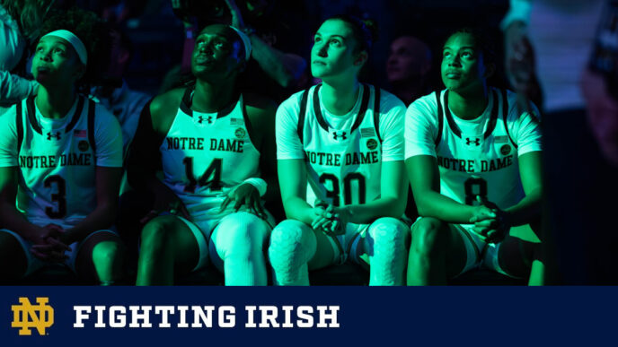 18 Notre Dame, Akron definido para inclinação no meio da semana – Notre Dame Fighting Irish – Site oficial de atletismo
 - Printis