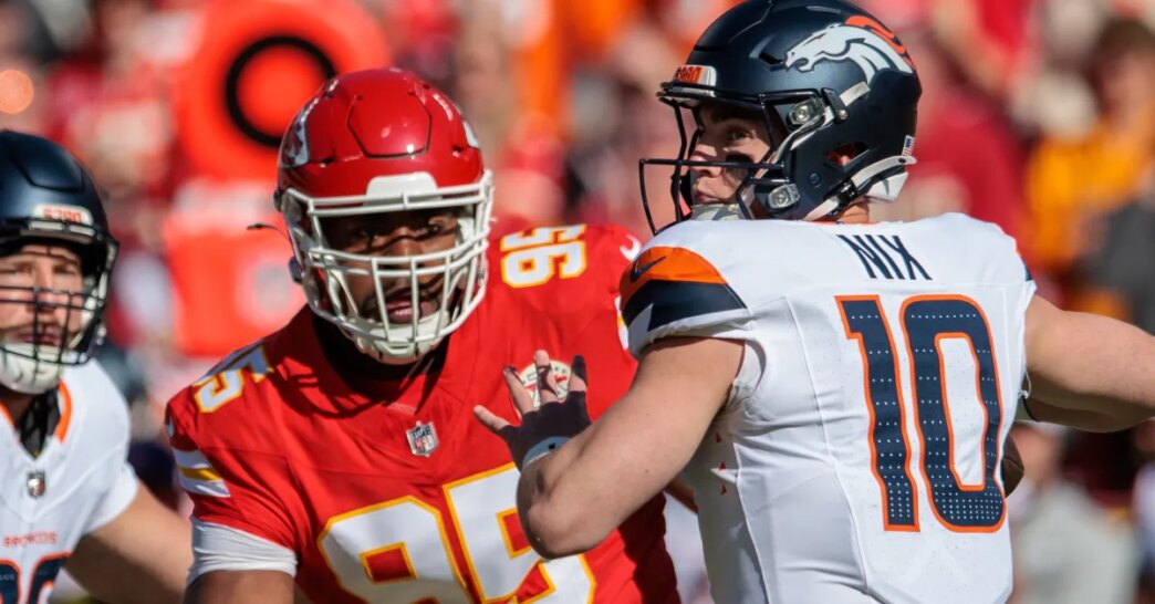 A defesa do Chiefs se prepara para um Bo Nix mais confiante no domingo
 - Printis