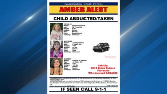 Alerta AMBER emitido para irmãs vistas pela última vez em Montesano, possivelmente sendo levadas para fora do estado
 - Printis