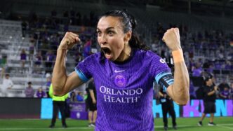 Antevisão das semifinais da NWSL: confronto entre Gotham, Pride, Sprit e Thorns
 - Printis