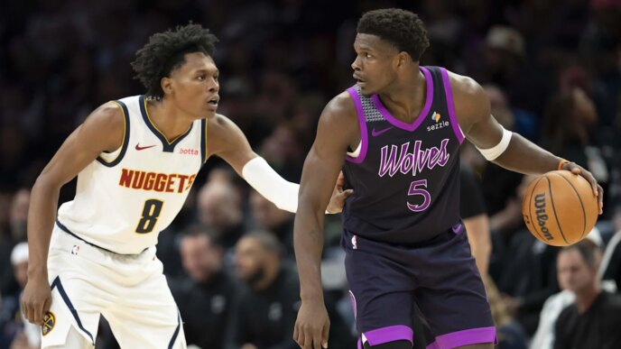 Anthony Edwards assume a culpa pela derrota do Timberwolves para o Nuggets
 - Printis