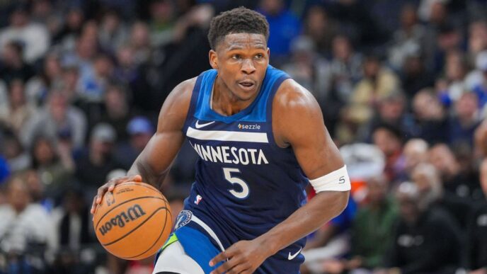 Anthony Edwards (músculo posterior da coxa) retorna na derrota do Wolves para o Knicks
 - Printis