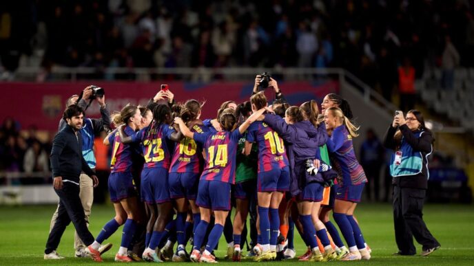Barcelona goleia e ratifica domínio histórico no Clássico Feminino
 - Printis