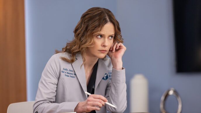 Caitlin Lenox vai ficar bem no Chicago Med?
 - Printis