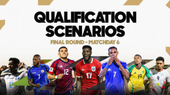 Cenários decisivos da Copa do Mundo para a última rodada das Eliminatórias da Concacaf
 - Printis