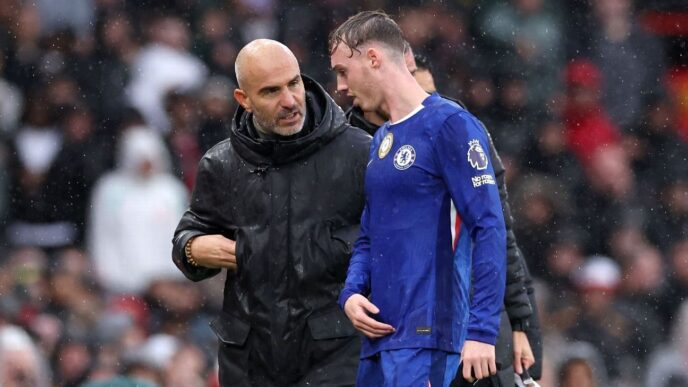 Cole Palmer, do Chelsea, fora contra Burnley após lesão estranha em casa
 - Printis