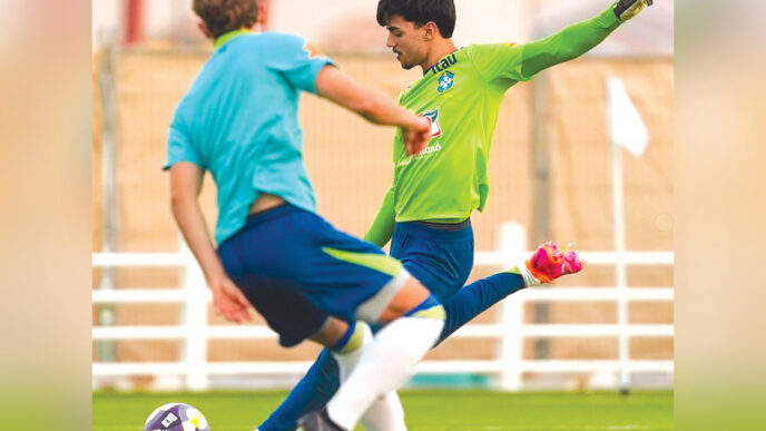 Confronto entre Brasil e França é manchete das oitavas de final
 - Printis