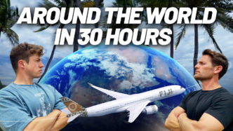 Corrida para Fiji: American Airlines x Cathay Pacific x Fiji Airways
 - Printis