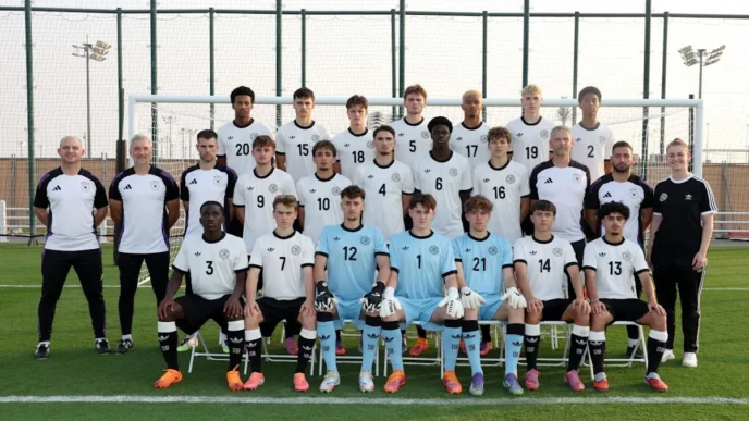 Escalações confirmadas: Alemanha Sub-17 x Burkina Faso Sub-17
 - Printis