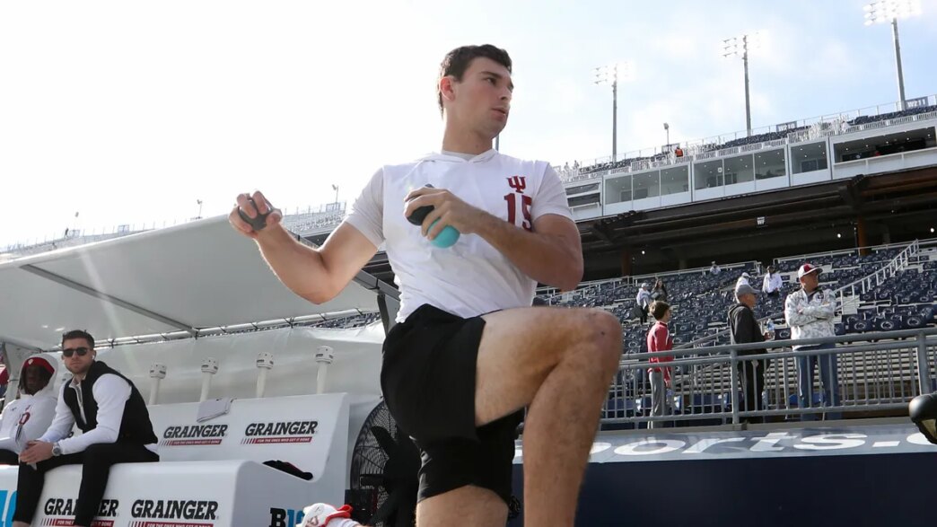 Fernando Mendoza sobre futebol de Indiana, Curt Cignetti, Omar Cooper
 - Printis