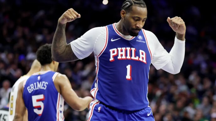 Foi bom que os Sixers não tenham dispensado Andre Drummond nesta entressafra
 - Printis