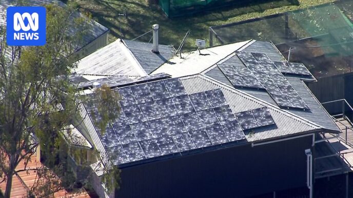 Granizo gigante em Queensland levanta questões sobre os padrões nacionais para painéis solares
 - Printis
