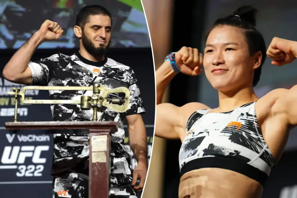 Islam Makhachev e Zhang Weili buscam vagas em clube exclusivo no UFC 322
 - Printis