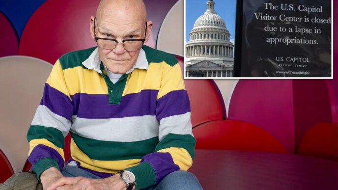 James Carville argumenta que os democratas não tinham um 'final de jogo real' para a paralisação do governo
 - Printis