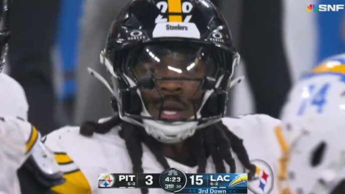 Joey Porter Jr. chama Kyle Dugger de 'aquela peça que precisávamos' na escola secundária do Steelers
 - Printis