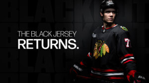 LANÇAMENTO: Blackhawks trazem de volta a lendária camisa preta alternativa
 - Printis