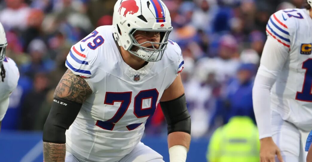 Lesão de Spencer Brown: Buffalo Bills tackle machucado, mas no jogo contra os Texans
 - Printis