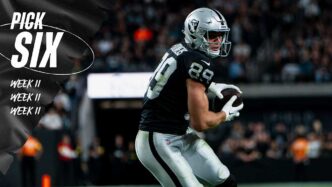 Levar a bola até a 'ameaça número um' Brock Bowers será fundamental no jogo do horário nobre
 - Printis