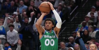 Max Christie lidera a NBA em escanteios de 3 pontos feitos nesta temporada
 - Printis