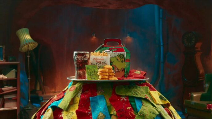 McDonald's The Grinch Meal apresenta um novo item de menu. Dê uma olhada.
 - Printis