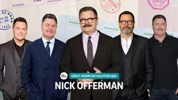 Nick Offerman conta como é realmente filmar em locações
 - Printis