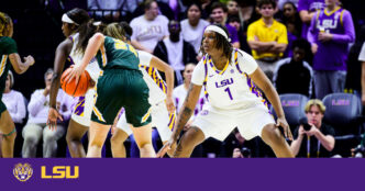 Nº 5 LSU retorna ao PMAC para confronto com Charlotte – LSU
 - Printis