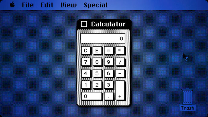 O design original da calculadora Mac surgiu quando Steve Jobs brincou com os menus por 10 minutos
 - Printis