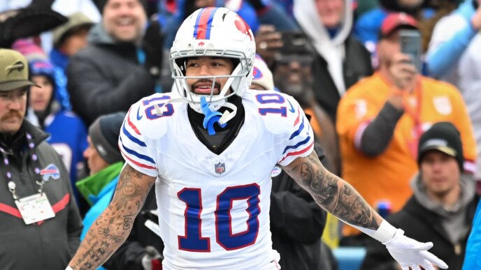 O motivo da ausência de dois dias de Khalil Shakir no treino do Buffalo Bills foi revelado
 - Printis