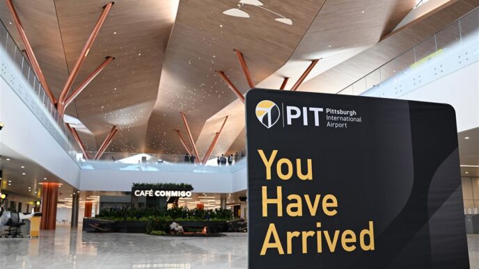 O que saber sobre o novo terminal do Aeroporto Internacional de Pittsburgh
 - Printis