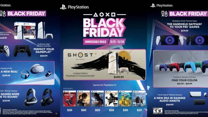 Ofertas oficiais da PlayStation Black Friday de 2025 reveladas
 - Printis