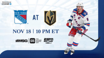 Rangers em Golden Knights: notas pré-jogo
 - Printis