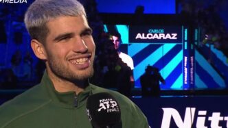 Rivais Carlos Alcaraz e Jannik Sinner se enfrentarão no ATP Finals
 - Printis