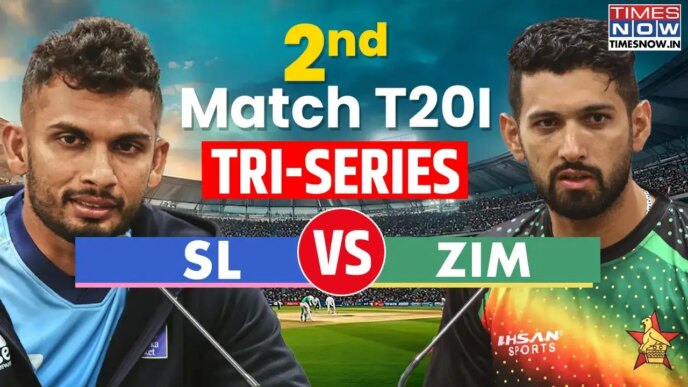 SL VS ZIM Placar ao vivo T20I Tri-Series 2025 Scoreboard Streaming Online Assistir Sri Lanka Banam Zimbábue Aaj Ke Match Ka Score Canal de TV transmitido no Youtube, Times Now
 - Printis