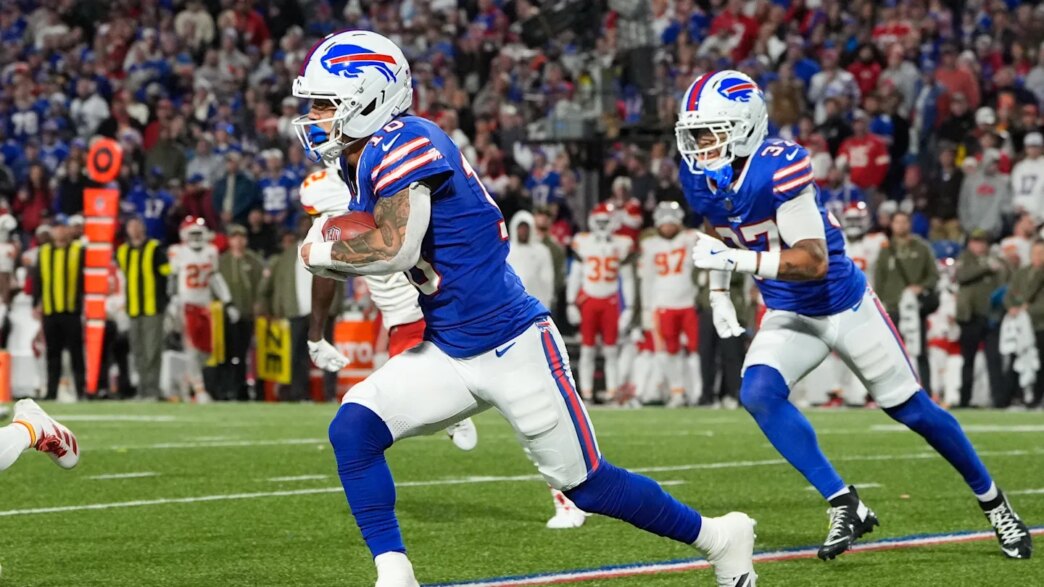 Star WR adicionado à lista de lesões do Bills com uma doença preocupante antes da semana 11 contra TB
 - Printis