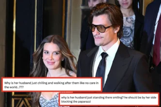 Veja por que as pessoas ficam chocadas com um vídeo viral de Millie Bobby Brown protegendo sua filha dos paparazzi
 - Printis