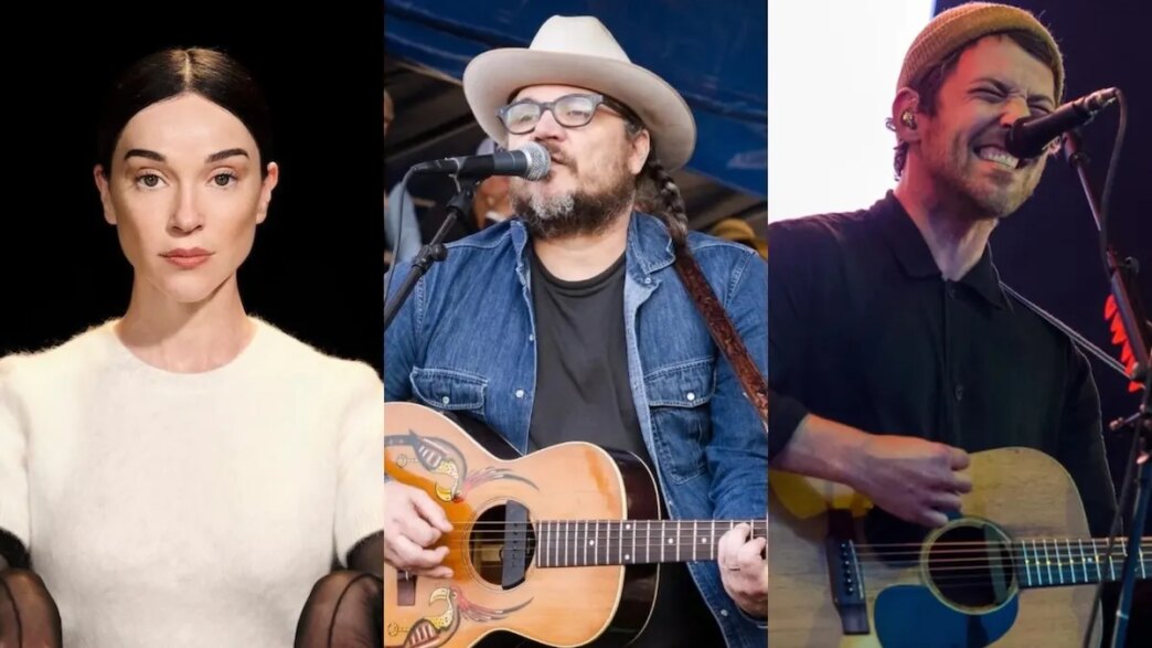 Vincent, Jeff Tweedy e Fleet Foxes fazem covers de clássicos de férias para Oh. O que. Diversão. Trilha sonora
 - Printis