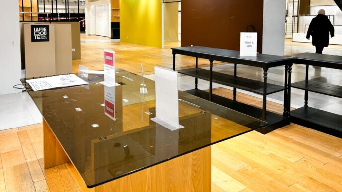 a cidade de Marselha compra as instalações da Galeries Lafayette
 - Printis